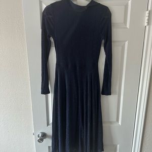 Sparkly navy dress
